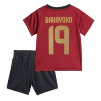 Dětský Fotbalový dres Belgie Johan Bakayoko #19 ME 2024 Domácí Krátký Rukáv (+ trenýrky)